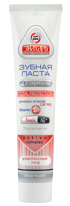 Зубная паста "Знахарь" "TOTAL PROTECTION"